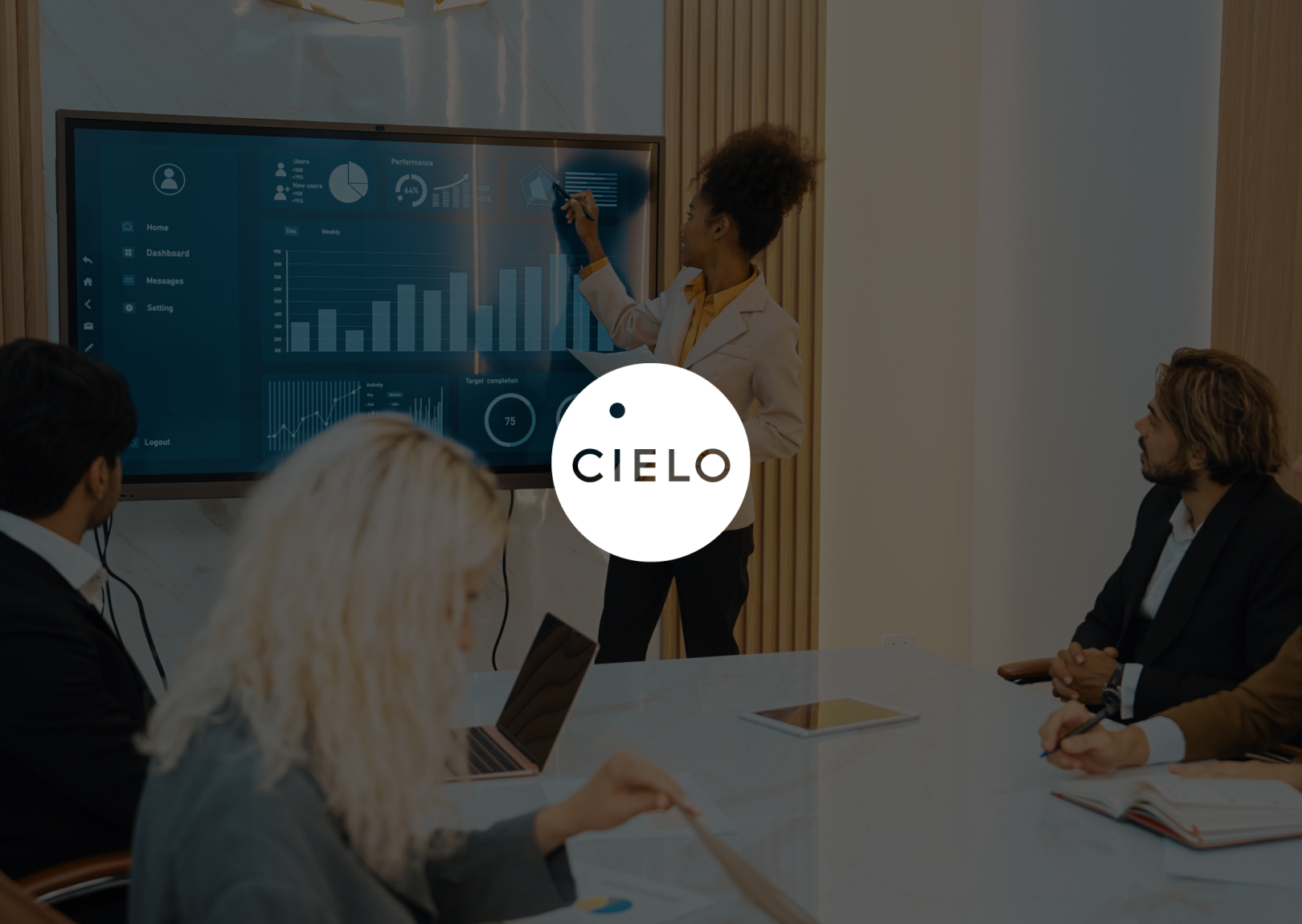 Cielo Logo Mockup