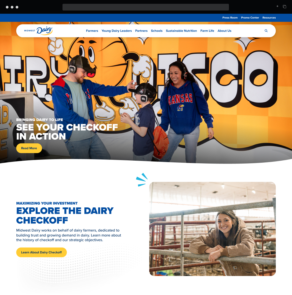 Midwest Dairy Homepage 