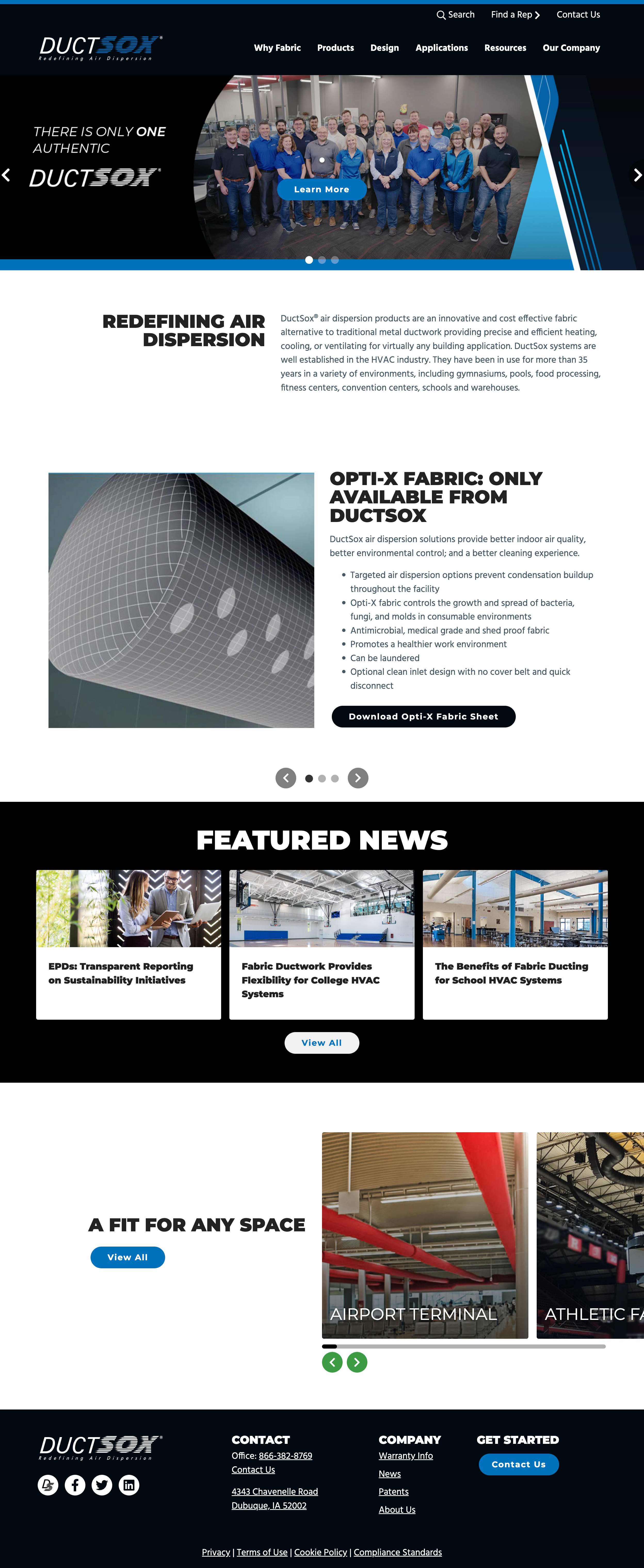 DuctSox Homepage