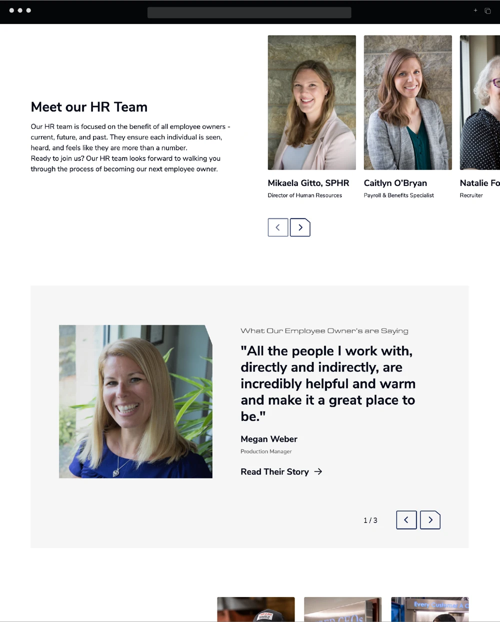 Sentry Equipment careers page