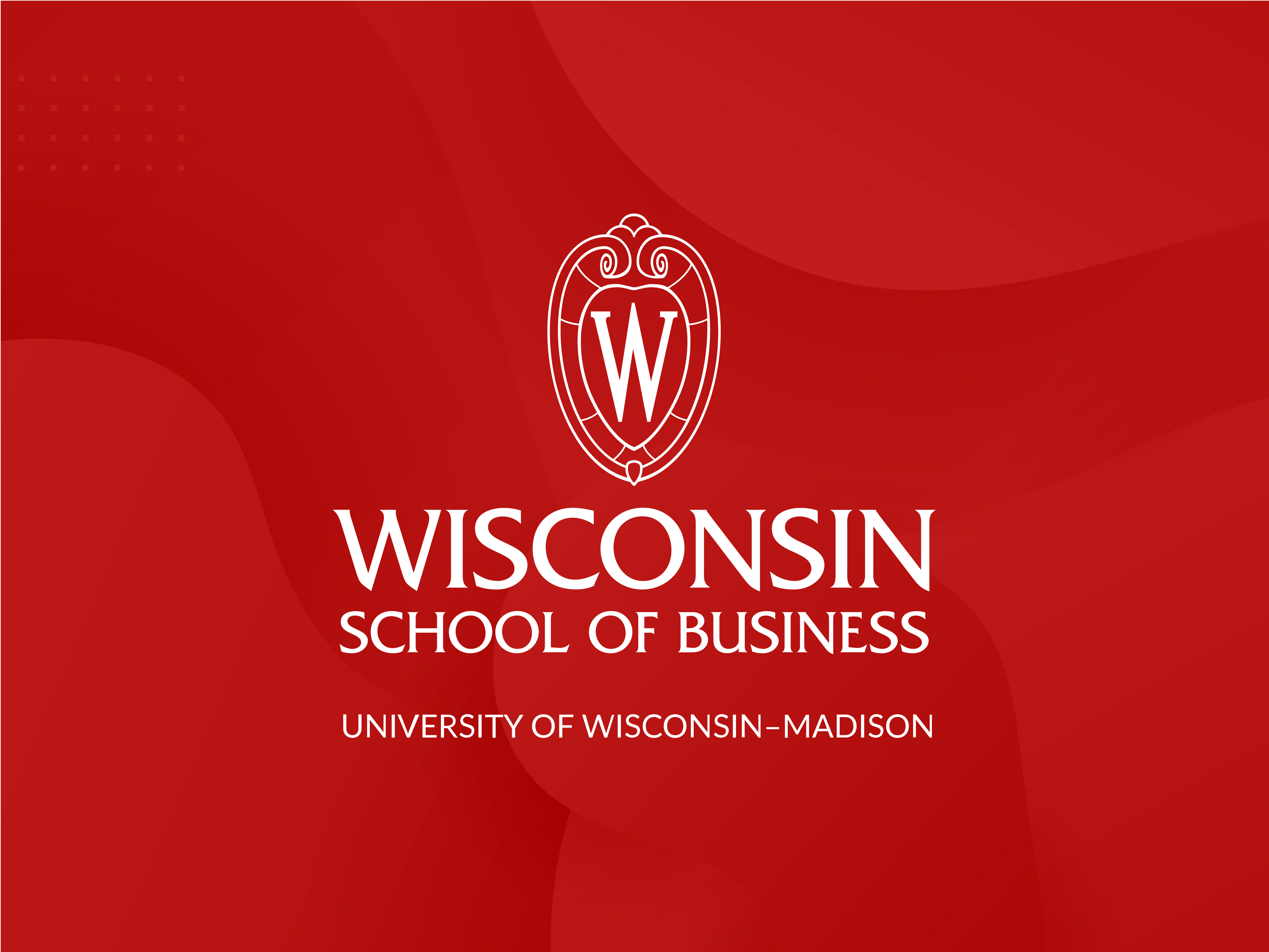 University of Wisconsin School of Business logo mockup