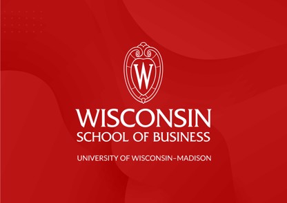 University of Wisconsin School of Business logo mockup