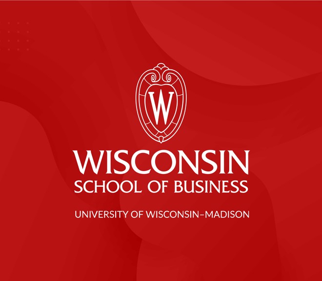 University of Wisconsin School of Business logo mockup