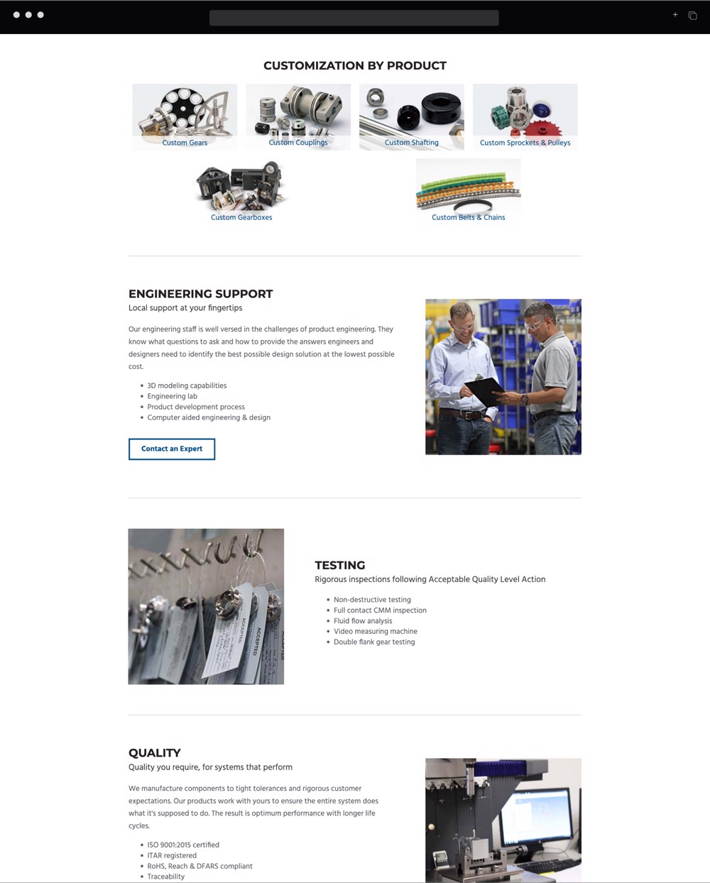 WM Berg custom parts page 