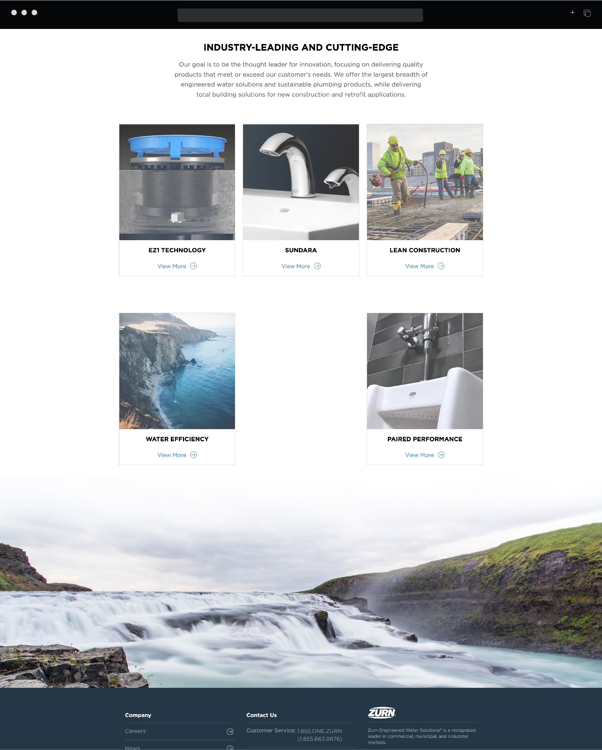 Zurn innovation page 