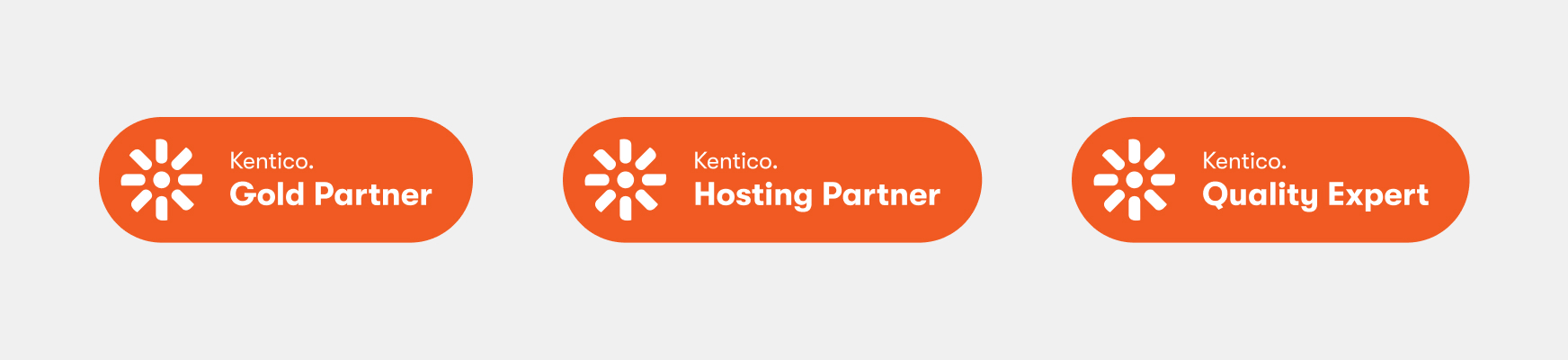 Kentico Gold Partner Logo