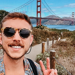 Creative Director, Jacob, on a solo trip to San Francisco.