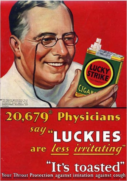doctor-1.jpg Old Lucky Strike cigarette advertisement